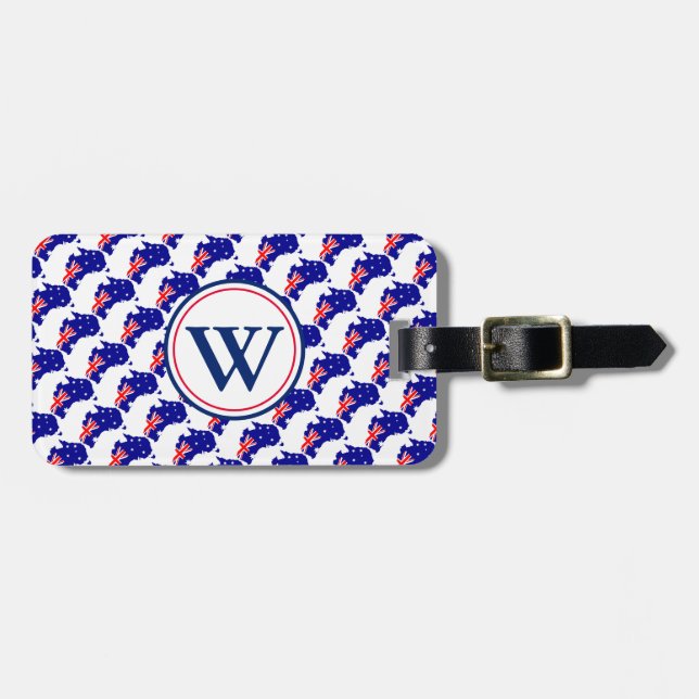 AUSTRALIEN Vertrauen in die Lord Sprichwörter 3:5- Gepäckanhänger (Vorderseite horizontal)