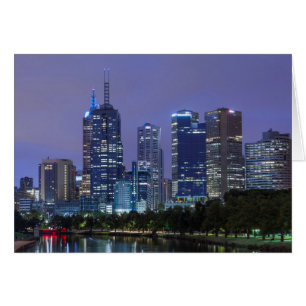 Australien, Victoria, Melbourne, Skyline entlang