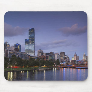 Australien, Victoria, Melbourne, Skyline mit 2 Mousepad
