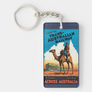 Australien Vintag Schlüsselanhänger
