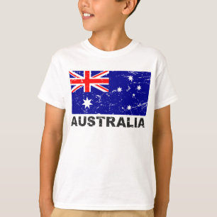 Australien - Vintage Flagge T-Shirt