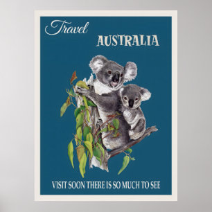 Australien Vintage Poster