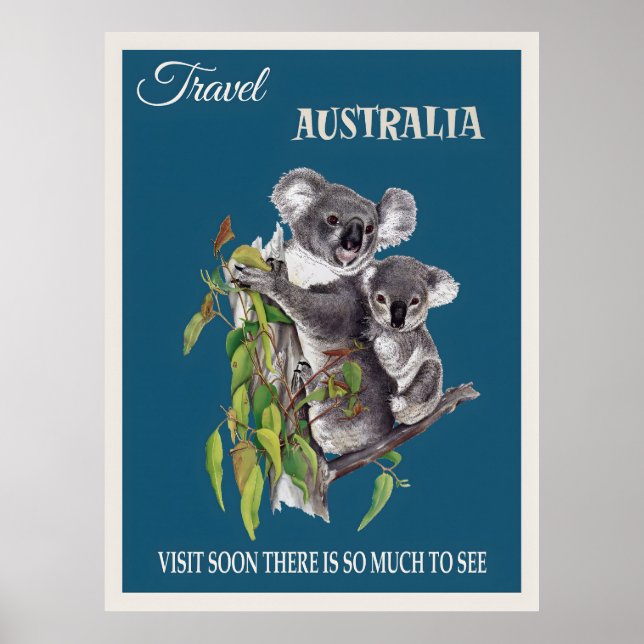 Australien Vintage Poster (Vorne)