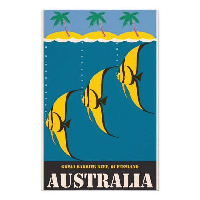 Australien Vintage Poster (Vorne)