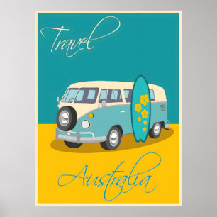 Australien Vintage Poster