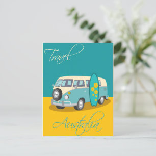 Australien Vintage Reise Feiertagspostkarte