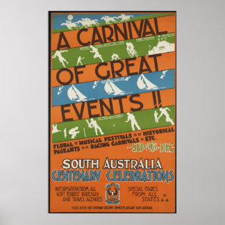 Australien Vintage Travel Poster und Retro Prints