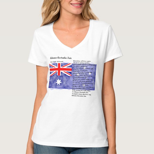 Australien - Voraustralesse T-Shirt (Vorderseite)