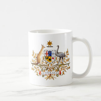 Australien-Wappen Kaffeetasse