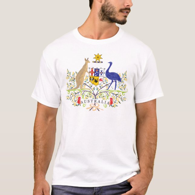 Australien-Wappen T-Shirt (Vorderseite)