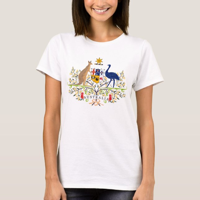 Australien-Wappen T - Shirt (Vorderseite)