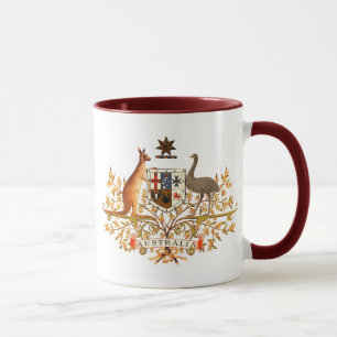 Australien-Wappen Tasse