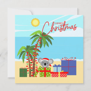 Australien Weihnachten Karte