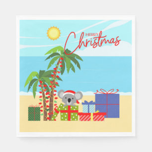 Australien Weihnachten Serviette