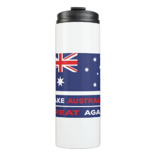 Australien wieder groß machen thermosbecher