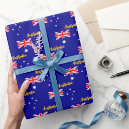 Australien Wrapping Paper, Aussie, australische Fl Geschenkpapier