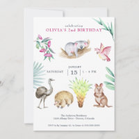 Australien Zoo Animal Birthday