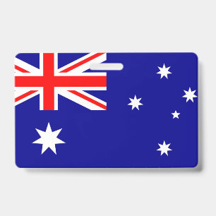Australienflagge Ausweis