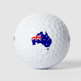Australienflagge Golfball
