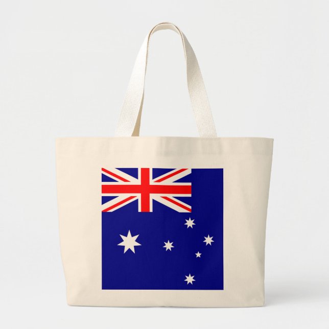 Australienflagge Jumbo Stoffbeutel (Vorne)