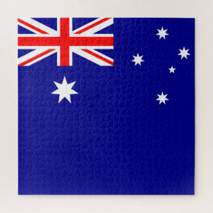 Australienflagge Puzzle