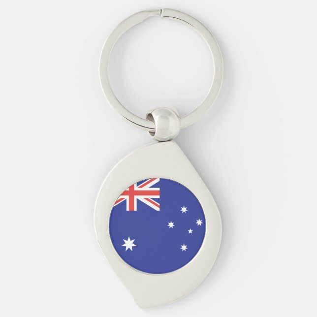 Australienflagge Schlüsselanhänger (Vorderseite)