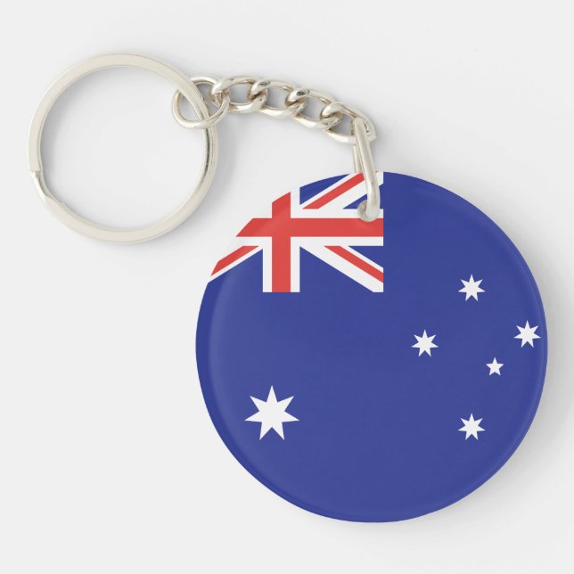 Australienflagge Schlüsselanhänger (Vorderseite)