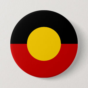 Australienische Flagge Button