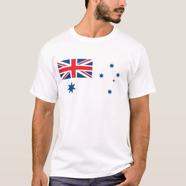 Australienmarinefahne T-Shirt (Vorderseite)