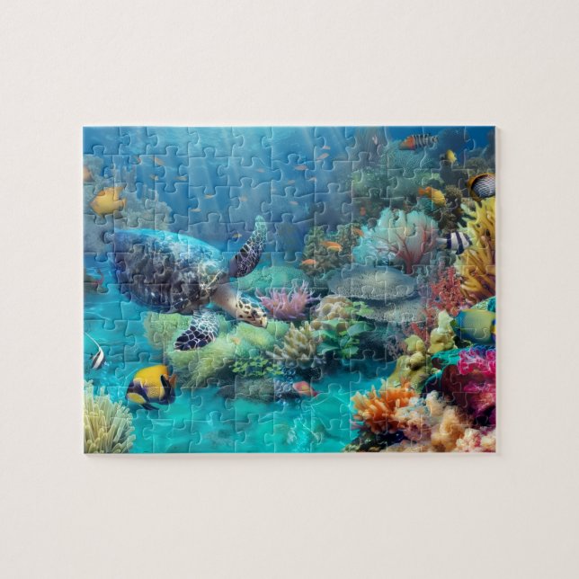 Australiens Great Barrier Reef 110-Teile-Puzzle Puzzle (Horizontal)