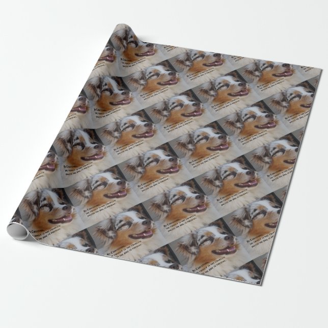 Australier anwesend geschenkpapier (Ungerollt)