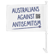 Australier gegen Antisemitismus - Autoflagge