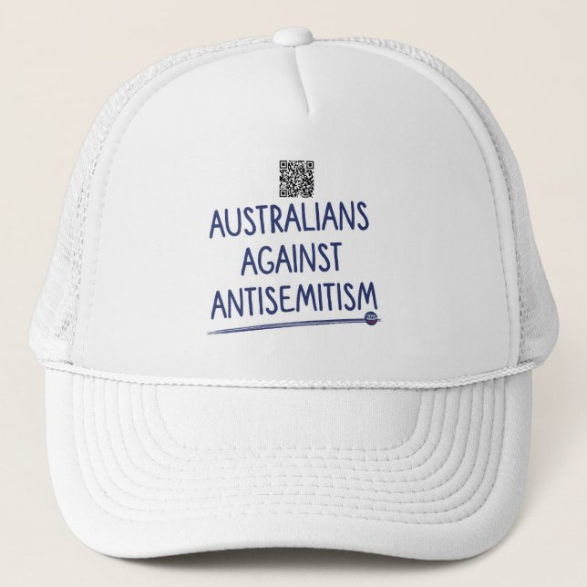 Australier gegen Antisemitismus - Trucker Hat Truckerkappe (Vorderseite)