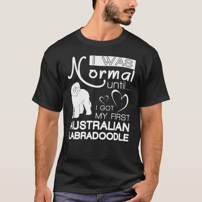 Australier Labradoodle Geschenk-T - Shirt für (Vorderseite)