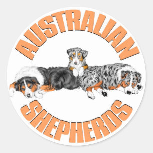 Australier Shepherds Aufkleber
