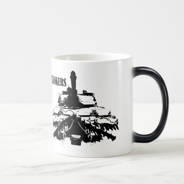Australier Tankie Farbänderungs-Tasse Verwandlungstasse (Rechts)