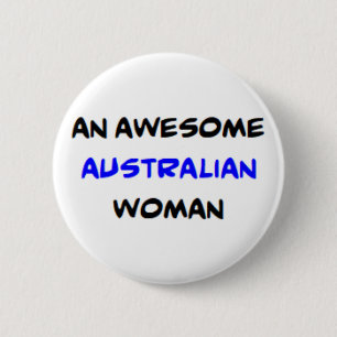 Australierin, großartig button