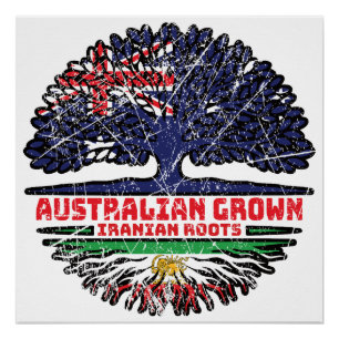 Australisch Aufgewachsen, Iranische Wurzeln – Löwe Poster