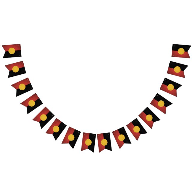 Australische Aborigines Wimpelkette (Alle)