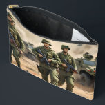 Australische Army Foot Soldiers, Zubehörtasche<br><div class="desc">Darauf warten australische Soldaten mit Jeeps und Choppern.</div>