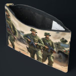 Australische Army Foot Soldiers, Zubehörtasche<br><div class="desc">Darauf warten australische Soldaten mit Jeeps und Choppern.</div>