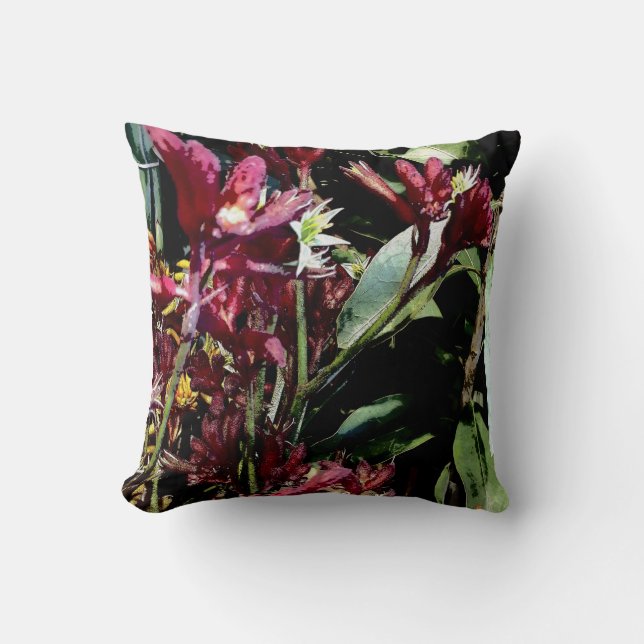 Australische Blume Nr.6"kangaroo paw" Kissen (Vorderseite)