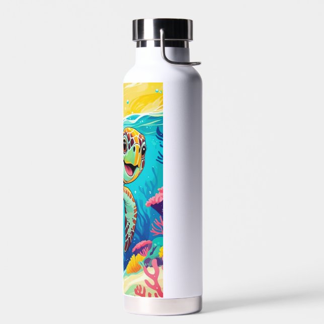 Australische Boho-Schildkröten-Wasserflasche | Son Trinkflasche (Links)