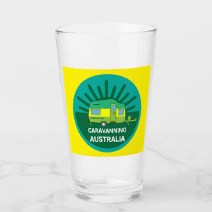 Australische Caravanning Aussie Caravaner Camp Glas