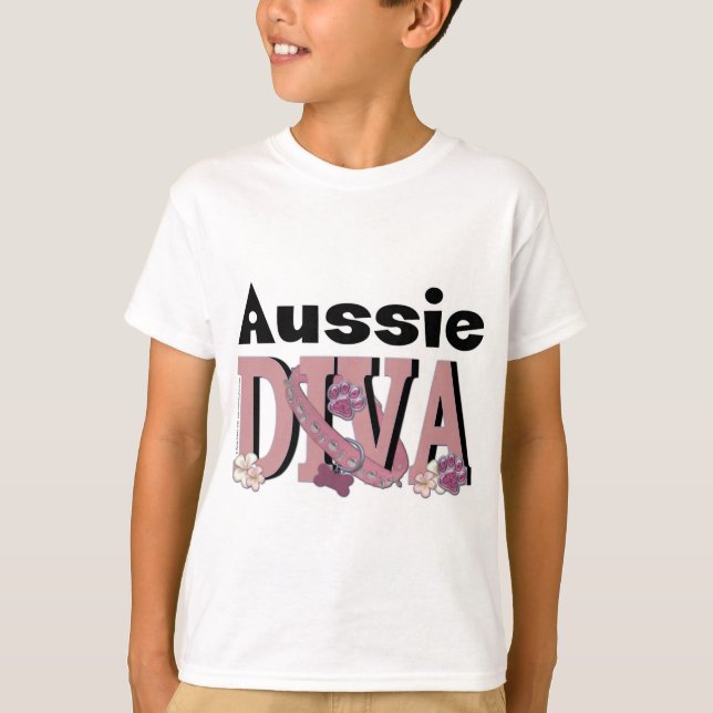 Australische DIVA T-Shirt (Vorderseite)