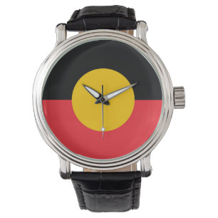 australische Flagge Armbanduhr
