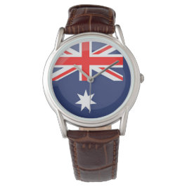 Australische Flagge Armbanduhr