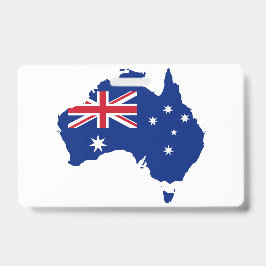 Australische Flagge Ausweis