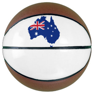 Australische Flagge Basketball