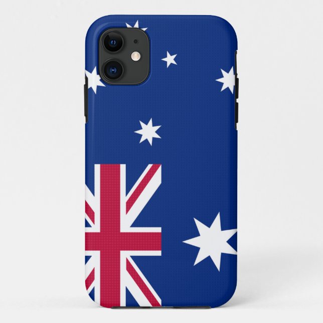 australische Flagge Case-Mate iPhone Hülle (Rückseite)